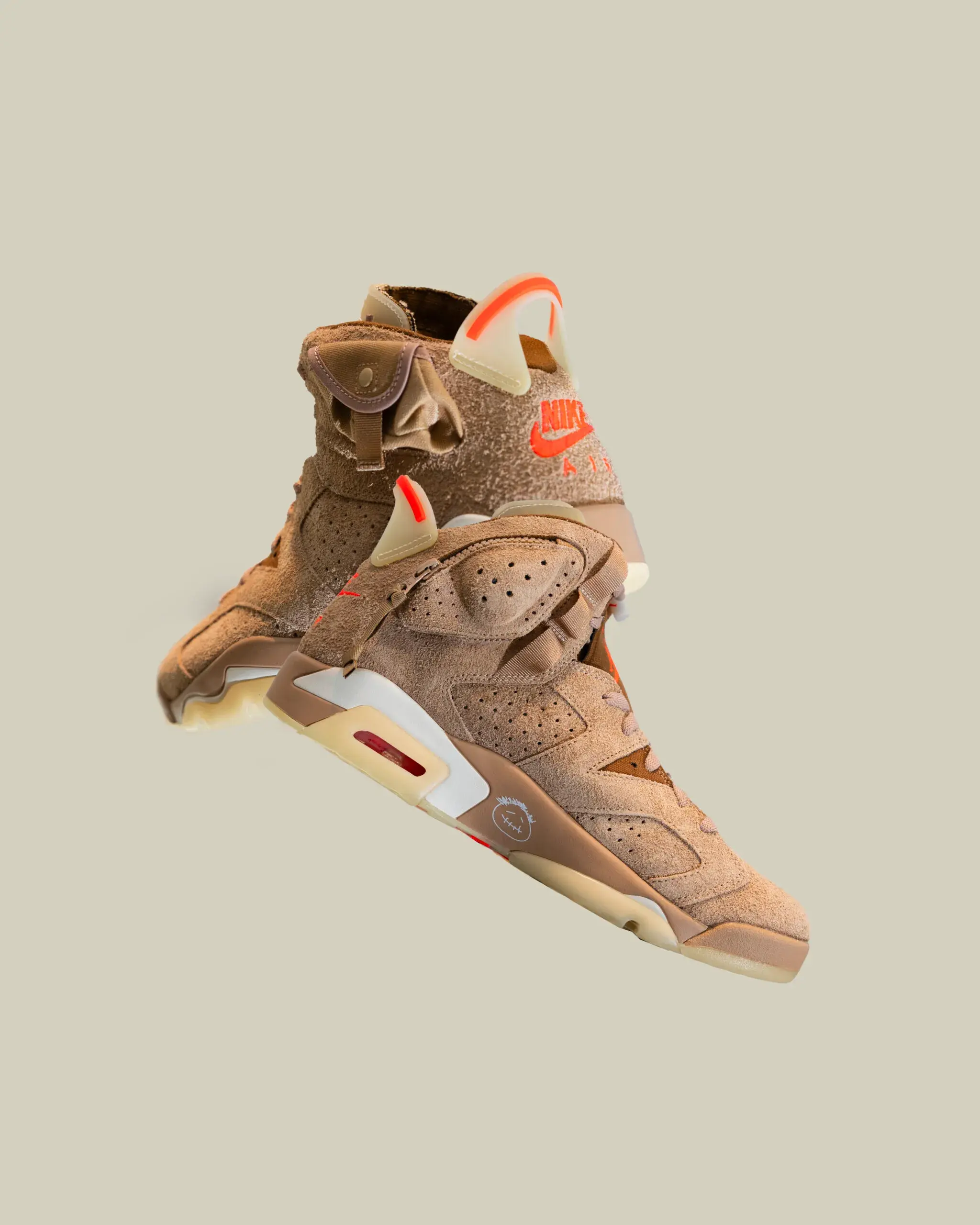 Nike Air Jordan 6 x Travis Scott Retro 'British Khaki'